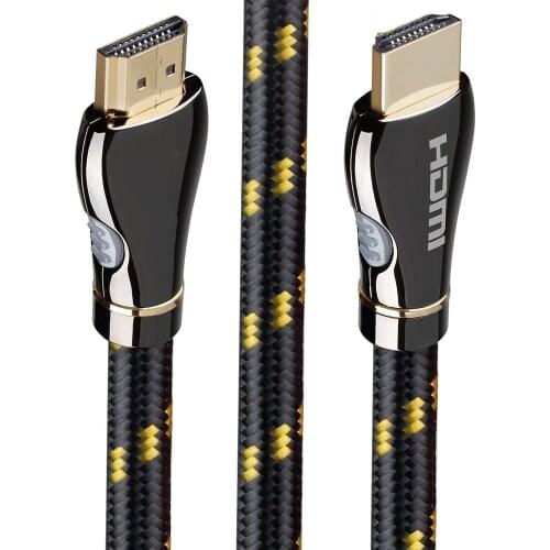 HDMI 2.0 Cable 4K 60Hz Male HDMI Computer Projection Cable Braided HD Ethernet Cord 1M 2M 5M 10M 15M Audio Video Cable HDMI Wire