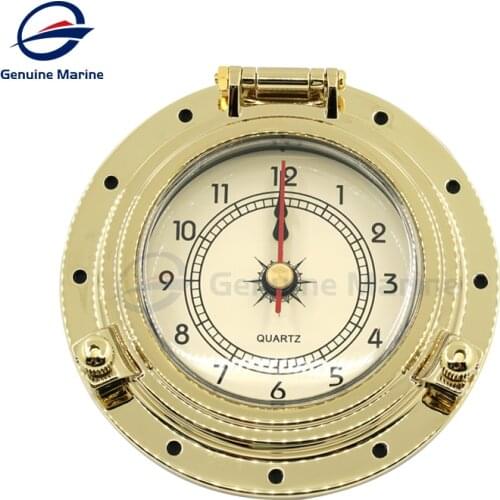 Roman clock Clock meter hygrometer barometer weather station Retro quartz clock yacht accessories