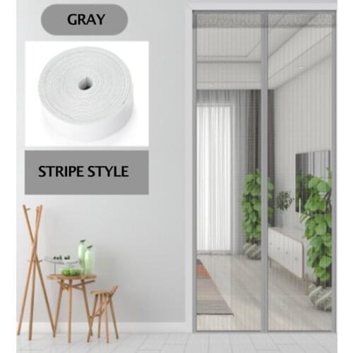 Summer Magnetic Mesh Net Anti Mosquito Insect Fly Bug Curtain Automatic Closing Door Screen Kitchen Curtain Drop Shipping