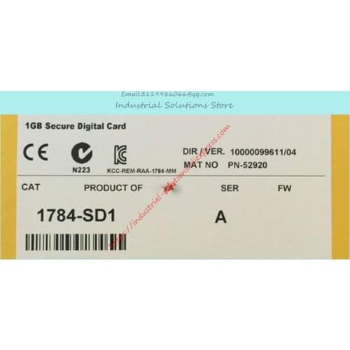 New 1784-SD1 1GB Secure Digital Card