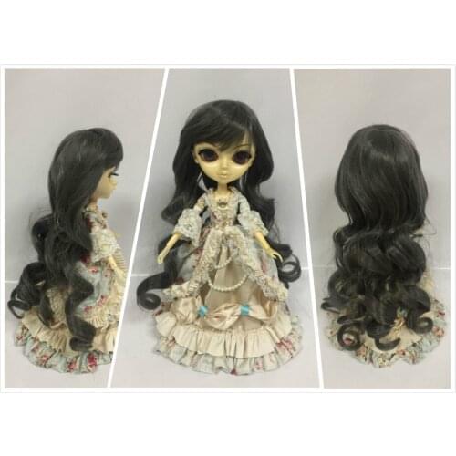 Tang kou doll Wig gray hair suitable for 1/4 doll,BB girl,58cm BJD doll jk4