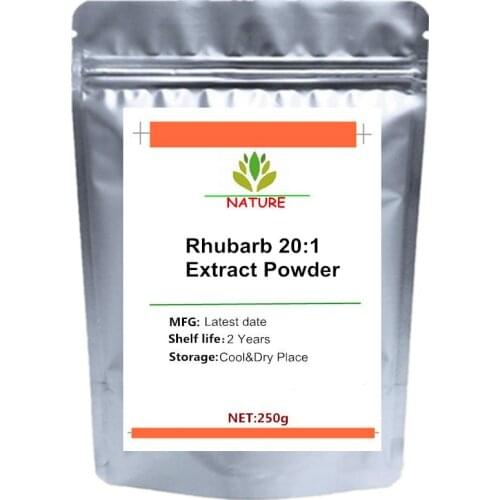 Rhubarb 20:1 Extract Powder Emodin NO Fillers Pure & High Quality PE
