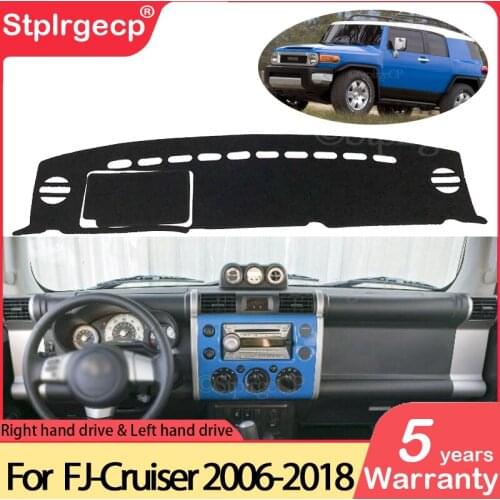 For Toyota FJ Cruiser 2006~2018 GSJ10 Anti-Slip Mat Dashboard Cover Pad Sunshade Dashmat Carpet Car Accessories 2007 2014 2017