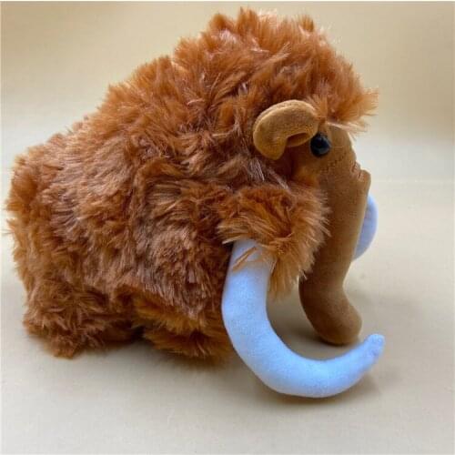 Rare Mammonteus primigenius Elephant Life Like Simulation Animal Stuff Animal Plush Toy Doll Children Birthday Gift