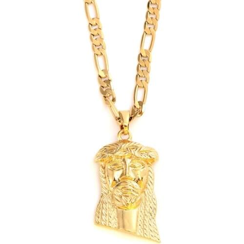 Sphinx Egyptian Pharaoh Pendant Necklace Accessories for Men Women Two Colors Religious Faith Egypt Ethnic Vintage Jewelry Gift