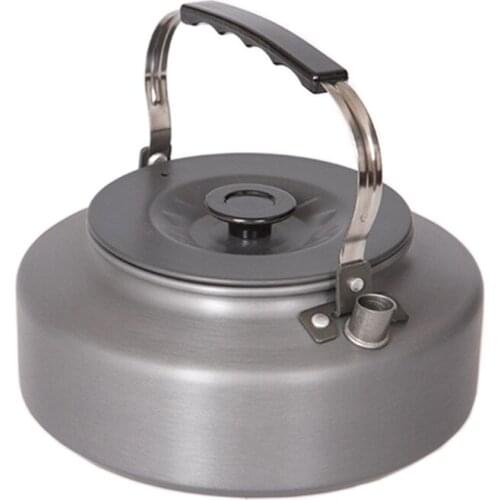 1.6L Camping Kettle Set Lightweight Aluminum Camp Tea Coffee Pot for Hiking, Backpacking, Camping and Picnic, Carrying Bag Inclu