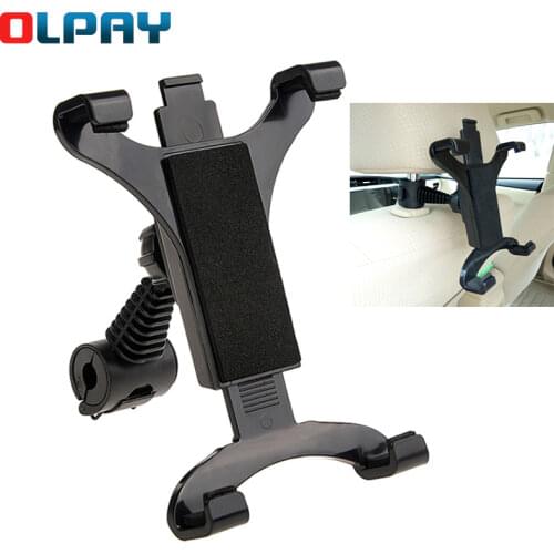 Universal Car Bracket Premium Car Seat Headrest Mount Holder Stand Rotatable Bracket Clamp For Phone Tablet GPS Ipad 7-10 Inch