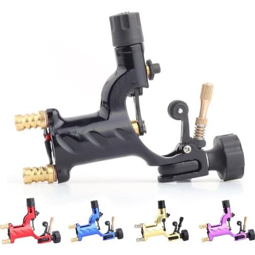 Permanent Makeup Tattoo Rotary Machine High Quality Electric Tattoo Shader Liner 7 Colors Assorted Tattoo Motor Guns Kits Supply