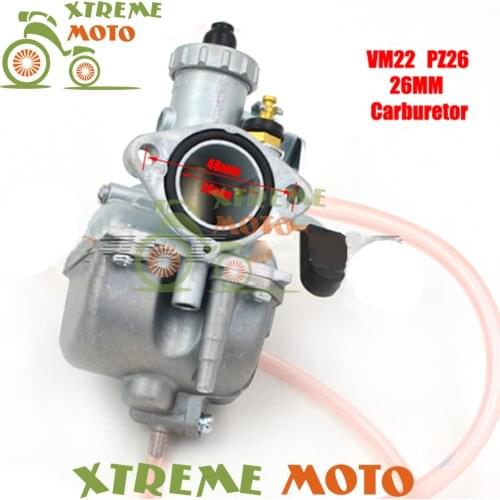 High Performance VM22 PZ26 26mm Carburetor Carb For Motorcycle Dirt Pit Bike ATV QUAD 110cc 125cc140cc Motocross