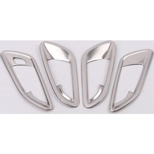 Car Door Stainless Steel Inner Handle Protection Frame Car Interior Decoration Modified Sticker for Chevrolet CRUZE 2017