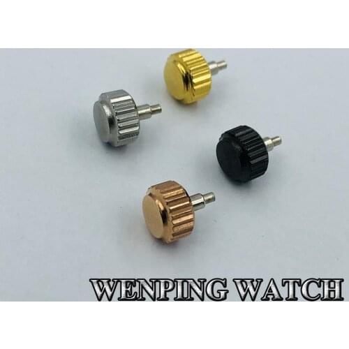 1pcs Watch Crown Stainless Steel Fit Miyota 8215 821A,Mingzhu DG2813 3804 movement