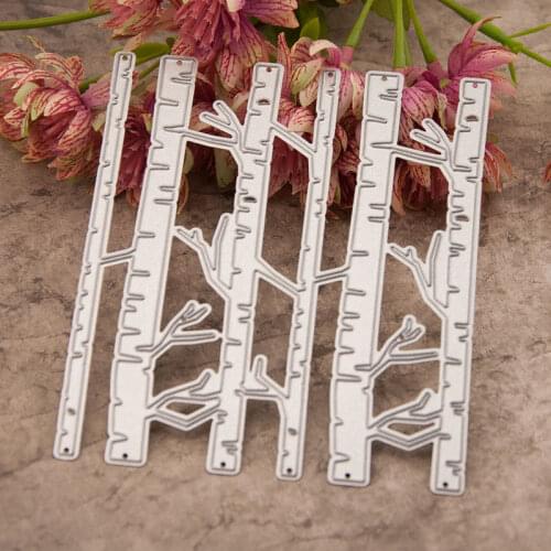 2020 Birch Forest Metal Cutting Dies DIY Scrapbooking Paper Photo Album Crafts Knife Mould Cards Embossing Mold Stencils Decor