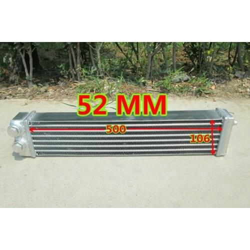52mm Aluminum oil cooler for MAZDA RX2 RX3 RX4 RX5 Savanna RX7 RX-7 S1 S2 Series 1146cc/1308cc Engine MT Full Oilcooler NEW