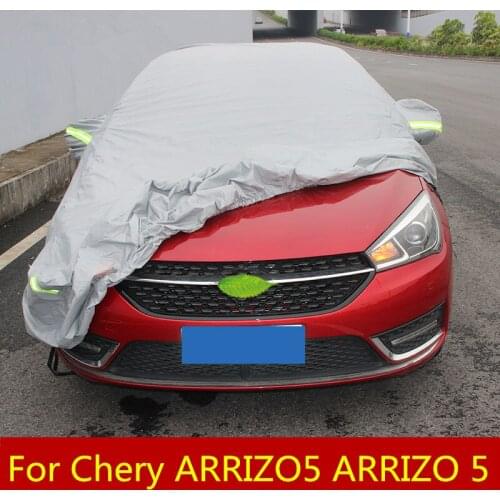 Car cover Car cover dustproof soil anti-painting paint Rainproof sunscreen insulation sunshade For Chery ARRIZO5 ARRIZO 5