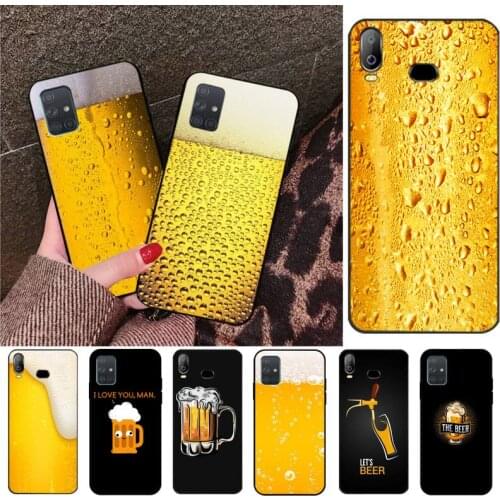 Beers Alcohol Summer Bubble Phone Case For Samsung Galaxy A21S A01 A11 A31 A81 A10 A20E A30 A40 A50 A70 A80 A71 A51