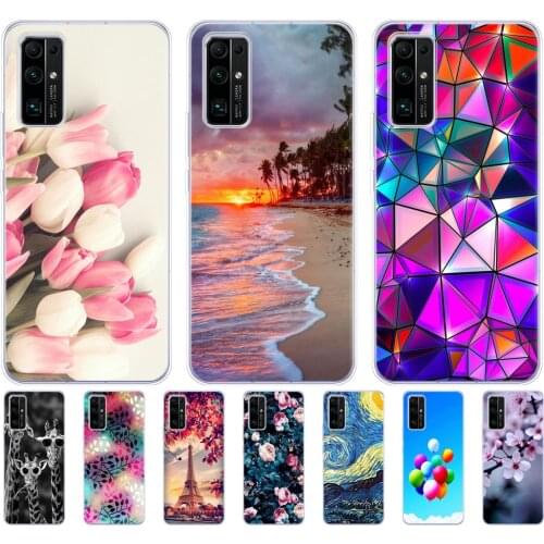 For HONOR 30 Premium Case BMH-AN10 Etui Silicon Back for Huawei Honor 30 Pro + Phone Cover Honor 30 Pro Plus EBG-AN10 Bumper