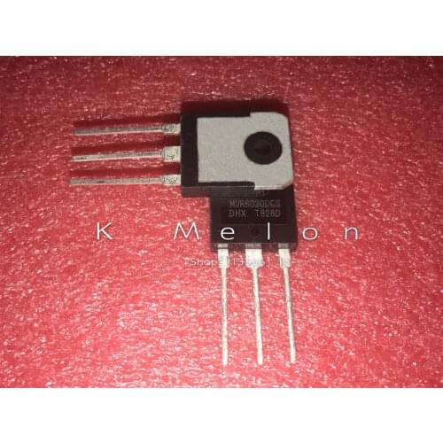 10PCS MUR6030DCS MUR6030DCT MUR6030PT MUR6030WT TO-3P 60A 300V Ultra Fast Recovery Diode