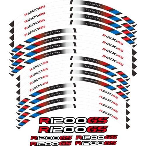 FOR BMW R1200GS ADV LC Adventure Motorcycle Parts Contour Wheel Decoration Decal Sticker