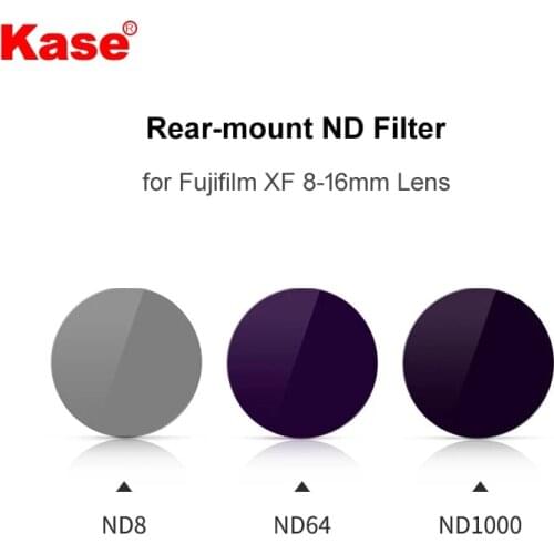 Kase Rear-Mount Lens Neutral Density ND Filter ND8 ND64 ND1000 for Fujifilm XF 8-16mm f/2.8 R LM WR