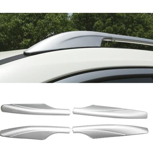 Roof Rack Rails End Cap Protection Cover Shell FFor Nissan Patrol Y62 2010-2017Car Accessories