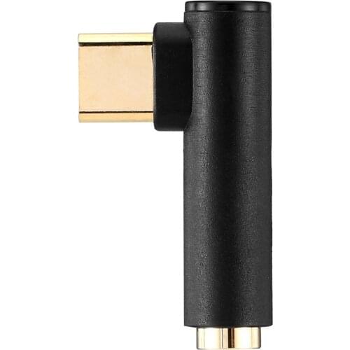 L Type USB C to 3.5mm AUX Audio Cable Headphone Adapter Type-C to 3.5 Jack Earphone Cable for Huawei Mate 10P20 Xiao mi mi 6