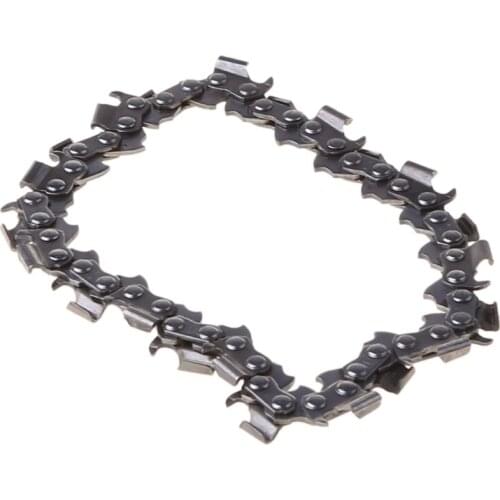 M4YC 4 Inch Replacement Chain Electric Electric Saw Accessory Mini Steel Chainsaw Chain for Electric Pruning Saw Garden Logging