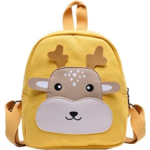 2020 parent-child new backpack cute animal pattern children schoolbag boys girls Outdoor leisure backpack cartoon baby backpack