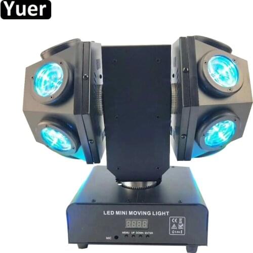 New 12X10W RGBW 4IN1LED Laser Beam Moving Head Light DMX512 Sound Party DJ Lights Disco Ball Laser Beam Moving Head Lighting