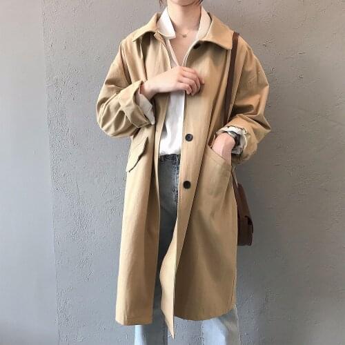Obrix Straight Female Casual Jacket Streetwear Korean Style Square Collar Full Sleeve Single Breasted Lapels Outerwear For Women