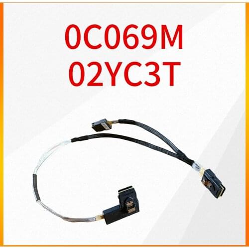 Original C069M 0C069M SAS Cable is Suitable For Dell PowerEdge R410 R415 SAS6IR Array Card One Point Two SAS Line 2YC3T