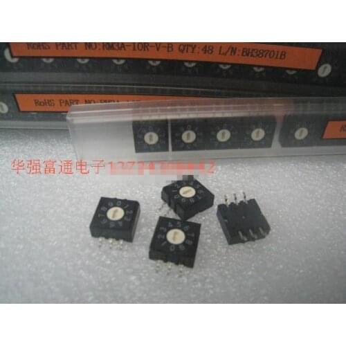 Original new 100% import DIP digital encoder RM3A-10R-V-B 0-9 3:3 ring code switch