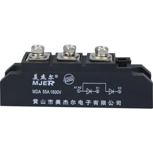 MDA55A 1600V Common anode dual pv diode module MDA55A1600V