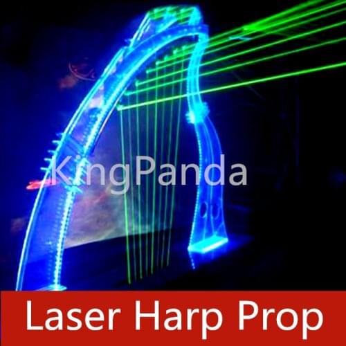 Real life games escape room props Laser Harp Unlock organ props game horror Occlusion of light beam in order of setting unlock
