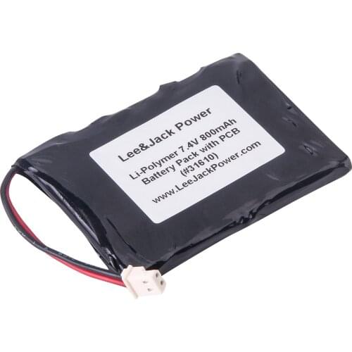 High Quality For MEDIAID 31610 0132-60007-000 Battery Replacement For MEDIAID POX010-34 IPX1 31610 MEDIAID INC 34 PULSE Battery