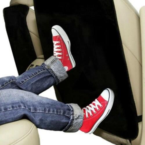 Car Seat Back Cover Protector Kick Clean Mat Pad Anti Stepped Dirty for Kids Baby Accessories Solid Soft Fashion Hot 2020