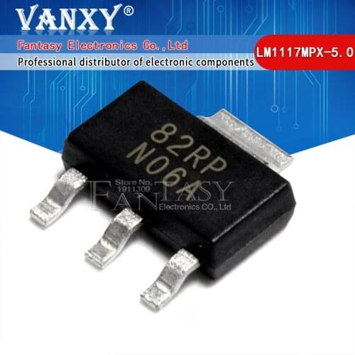 10PCS LM1117MPX-5.0 NO6A SOT-223 SOT LM1117MPX-5 SOT223 LM1117MP-5.0 SOT SMD