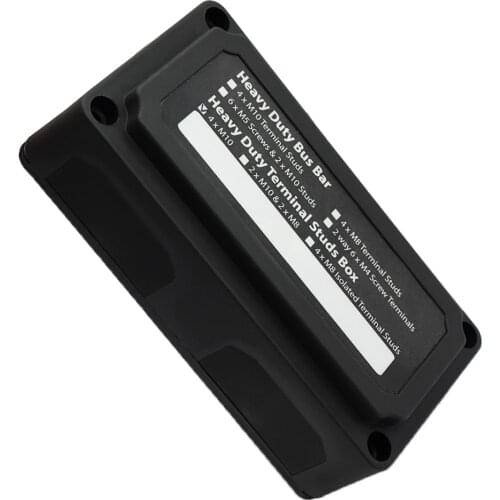 4 Way Bus Bar Power Distribution Box With Screw On Cover 300A Sealed