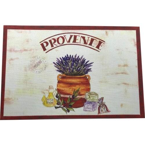 6Pcs PVC Polyester Kitchen Placemat Crossweave Placemat Heat-Resistant Placemat Washable PVC Table Mats for Kitchen Dining Table