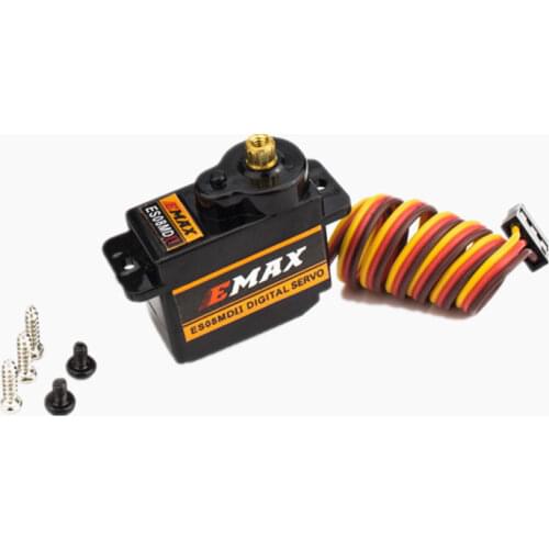 EMAX ES08MD 08MDII Digital Servo Micro Servo motor 12g Torque 2kg Mini Metal Gear For RC Helicopter RC Plane RC Airplane