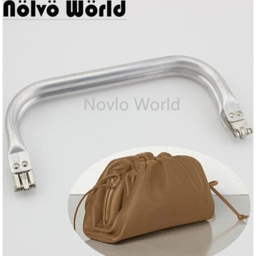 1-4-10 pieces,5 styles 6-7.5-8-10 inch aluminum purse frame popular purse frames,Ins recommend pouch DIY metal frames