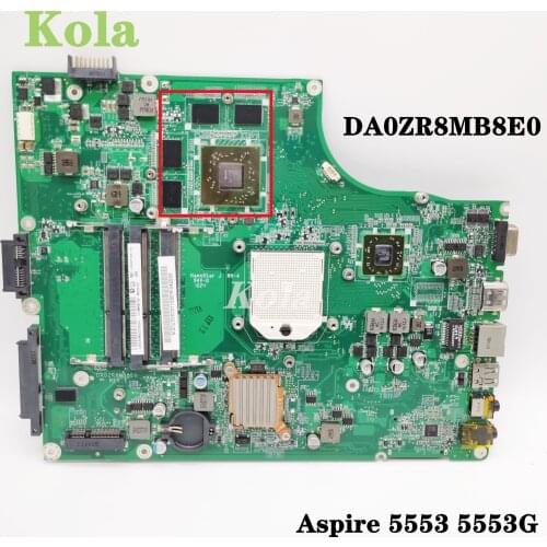 DA0ZR8MB8E0 MBPV606001 MB.PV606.001 For Acer Aspire 5553 5553G Laptop Motherboard 100% fully tested