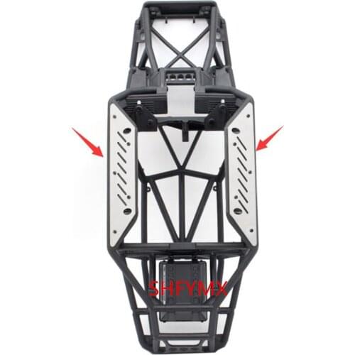 Rc Car Chassis Stainless Steel Side Guard For 1/10 Remote Control Toy Axial Capra UTB Upgrade Parts & Accessories