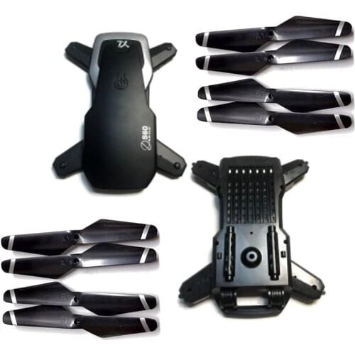 For S60 WiFi FPV UAV Quadcopter RC Drone Body + Propellers Spare Parts