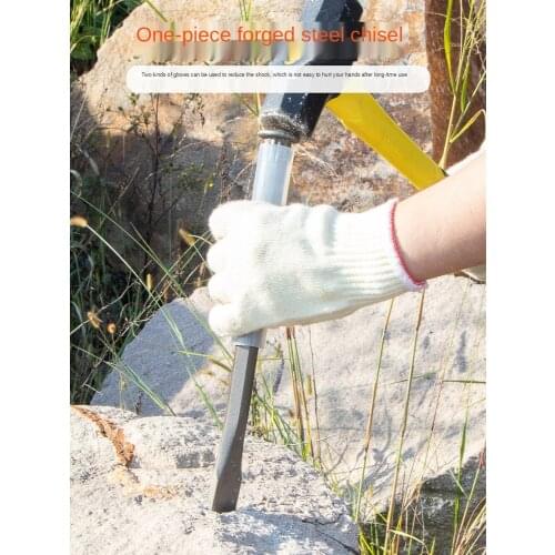 Chisel stone tool flat head chisel cement chisel steel chisel special steel chisel stone cutter