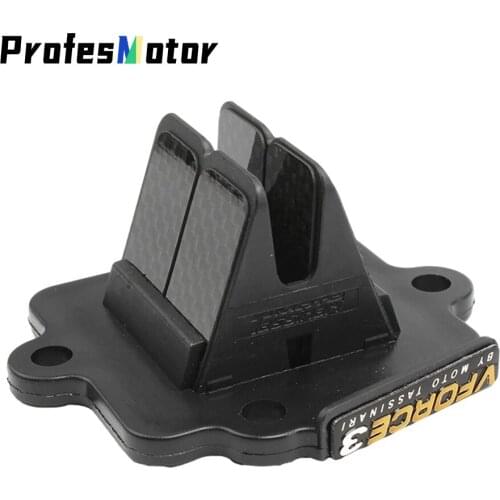 Motorcycle Reed Valve Assy V Force V352A Intake Carbon Fiber Reed Valve Fit For Jog 50cc 50 YQ Aerox R E2 2003-2012