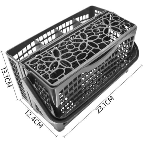 Dishwasher Basket Universal Cutlery for Maytag Kenmore Whirlpool LG Samsung Kitchenaid Dishwasher Replacement