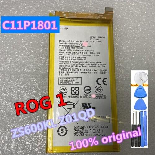 C11P1801 ZS600KL C11P1901 ZS660KL I001DA Battery For Asus ROG 1 2 3 II Phone ZS600KL Z01QD I003D ZS661KS