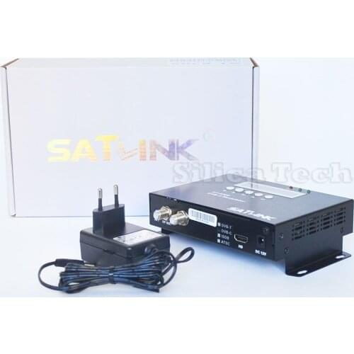 Original Satlink ST-6305 DVB-C modulator HDMI 1 Route, DVB-C receiver signal source