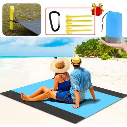 Camping Mat Picnic Beach Blanket Portable Waterproof Camp Mat Blanket For Outdoor Picnic Hiking Beach Sleeping Camping Equipment