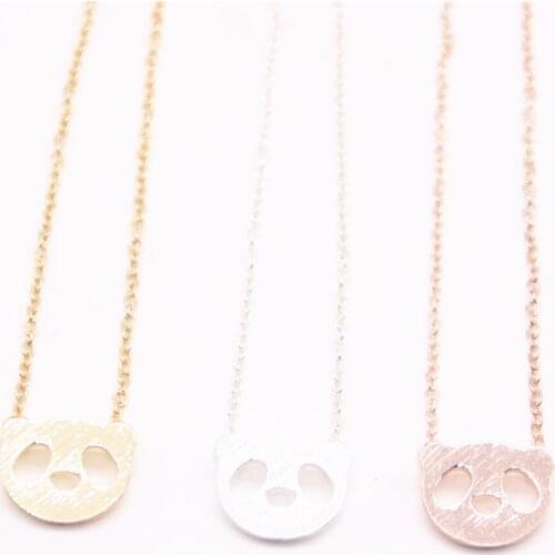 Hot panda head bracelets for girl Cute animals panda bracelets and